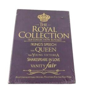 Sealed The Royal Collection DVD Box Set 5 British Movies Films The Queen Vanity